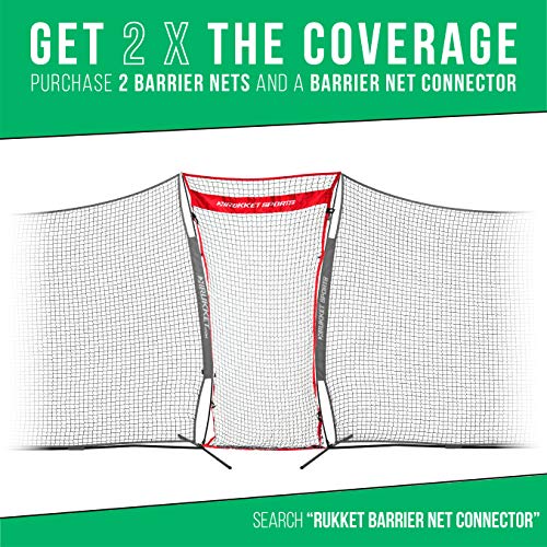 image for Rukket Sports Rukket 12x9ft Barricade Backstop Net, Indoor and Outdoor