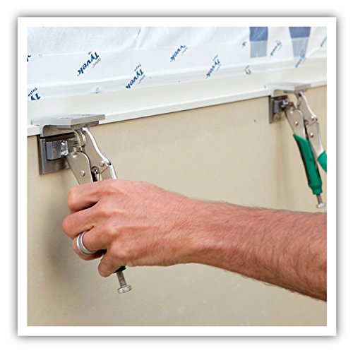 PacTool SA907 Verstellbares Z-Klemmplatten-Installationswerkzeug – Bauunternehmer-Qualität, Verkleidungswerkzeuge, grün