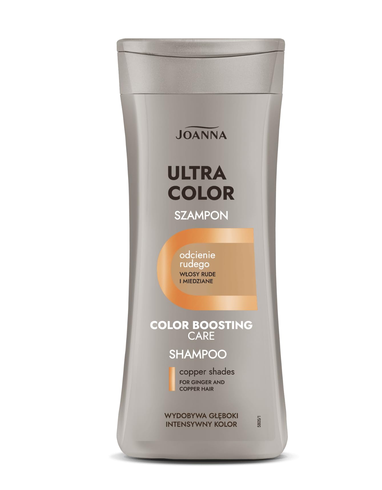 Joanna Ultra Color - Shampoo For Copper Shades - Strengthening & Revitalising Hair Shampoo - Colour Refreshing & Hair Care - Deepens Colour Intensity - Nourishes and Moisturises Hair - 200 ml