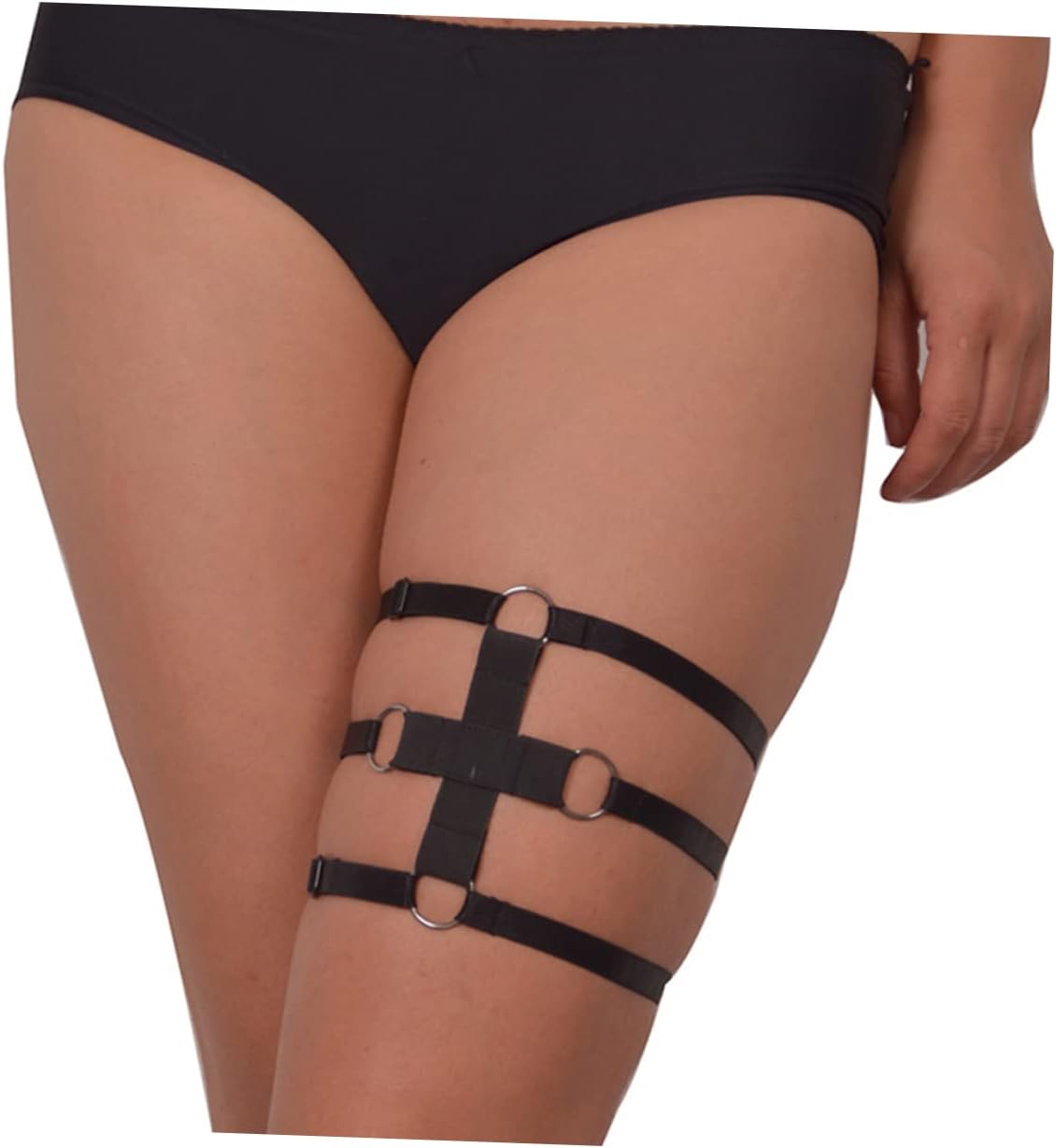 4pcs Women Leg Garters Unique Design for Cosplay Parties and Themed Events Comfortable and Punk Style Suspender Belt
