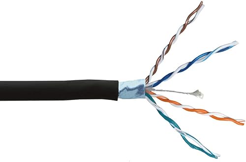 Miniatura 3 de Lorex Cable Ethernet CAT6 para exteriores, para uso con cámaras de seguridad con cable 4K, resistente a la intemperie y entierro directo