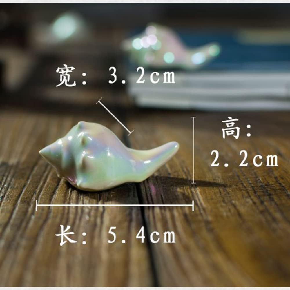 Calligraphy Brush,Sumi Brushes,Chinese Brush,Writing Brush,5.4cm Conch Shape Chinese Ceramic Brush Penholder Calligraphy Brush Rack Pen Holder Rest