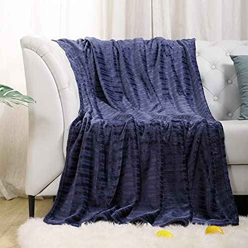 Fleece Throw Blankets, SRIZIAN Large Flannel Throw Blankets, 50x60รขโฌย Washable Lightweight Bedding Flannel Blanket For Couch Sofa Bed Office, Throw Fleece Blankets for All Season (Navy Blue, 50 x 60) Fleece Throw Blankets, SRIZIAN Large Flannel Throw Blankets, 50"x60รขโฌย Washable Lightweight Bedding Flannel Blanket For Couch Sofa Bed Office, Throw Fleece Blankets for All Season (Navy Blue, 50" x 60")