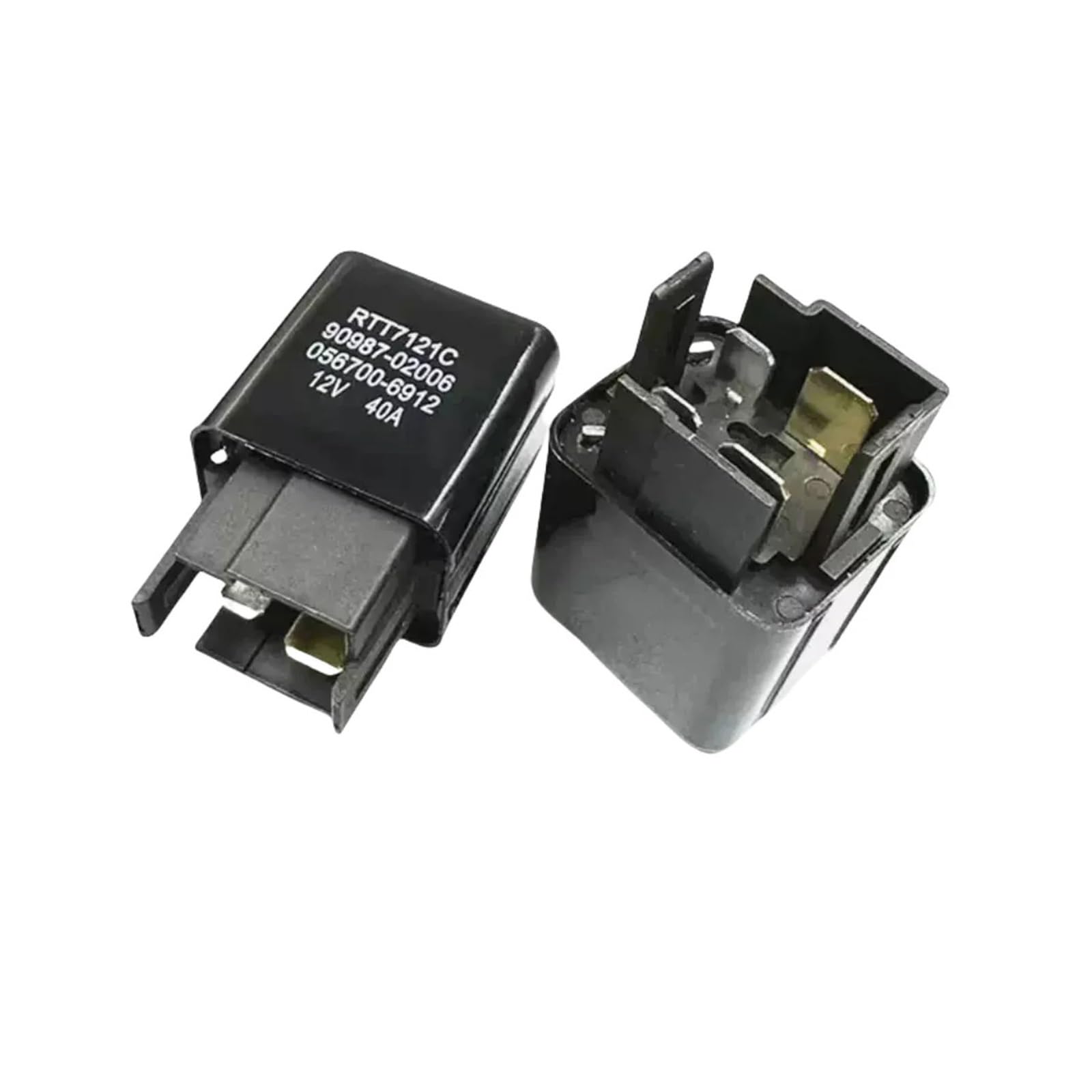 PKNVKZIDK 2PCS RTT7121 12V 40A 4pin relay