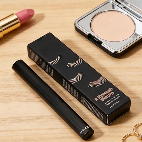 Crecimiento de Pestañas | 3 ml Nutriente Alargador | Sérum de Crecimiento Acelerado,para Belleza y Cuidado Personal con Mejora Alargamiento Grosor Fortalecimiento y Salud - imagen 3