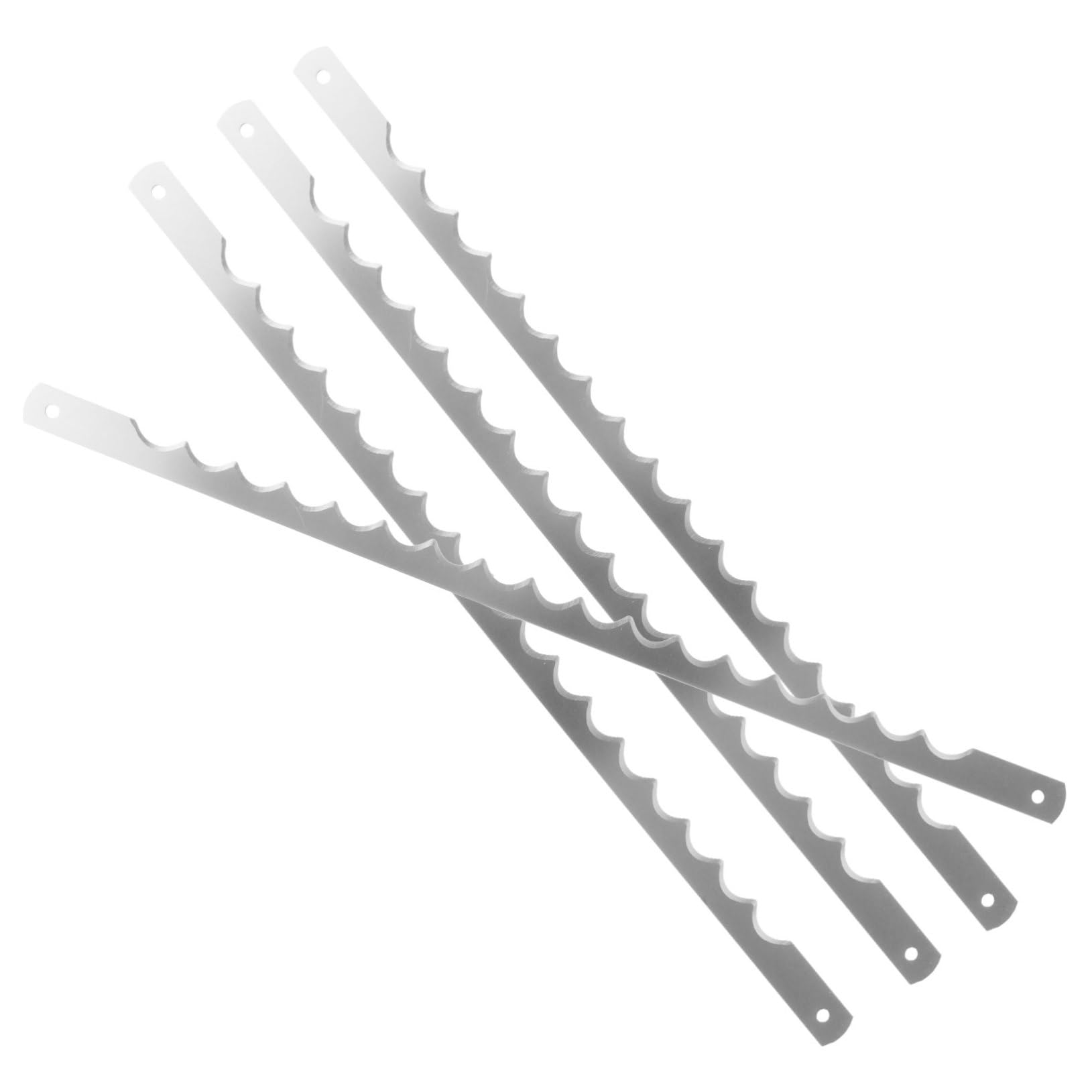 Angoily 20piezas Cuchillas para Cortar Pan Herramientas De Rebanado No Pegajosas De Serras para Máquina De Tostadas Accesorios De Panadería para Hogar y Restaurantes