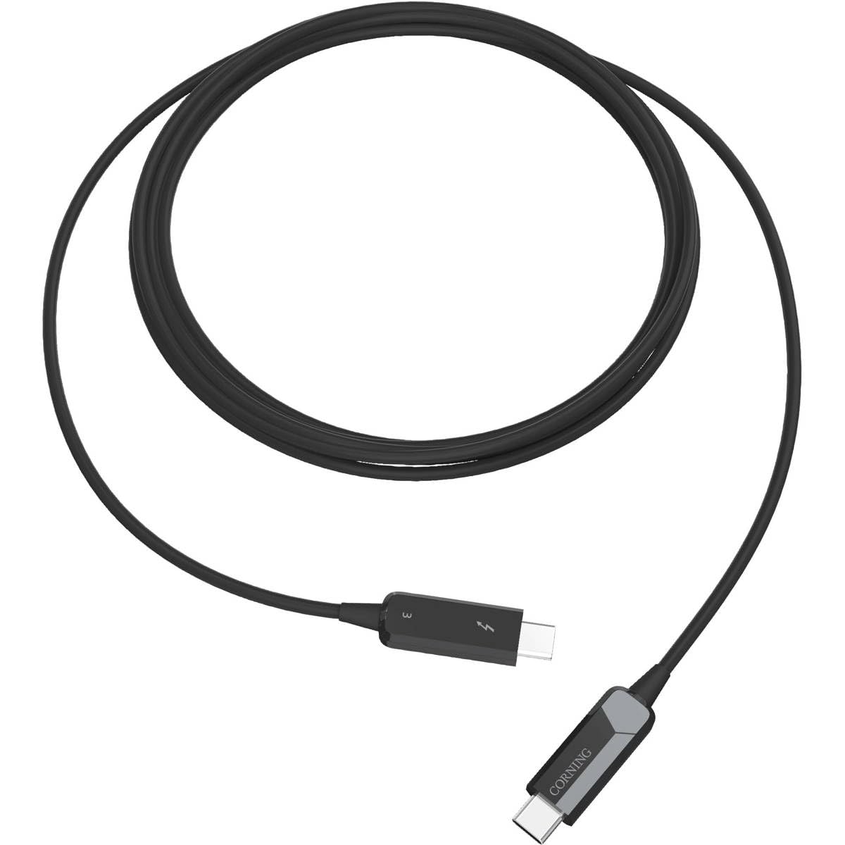 Optical Cables by Corning Thunderbolt Male Optical Cable, 15m