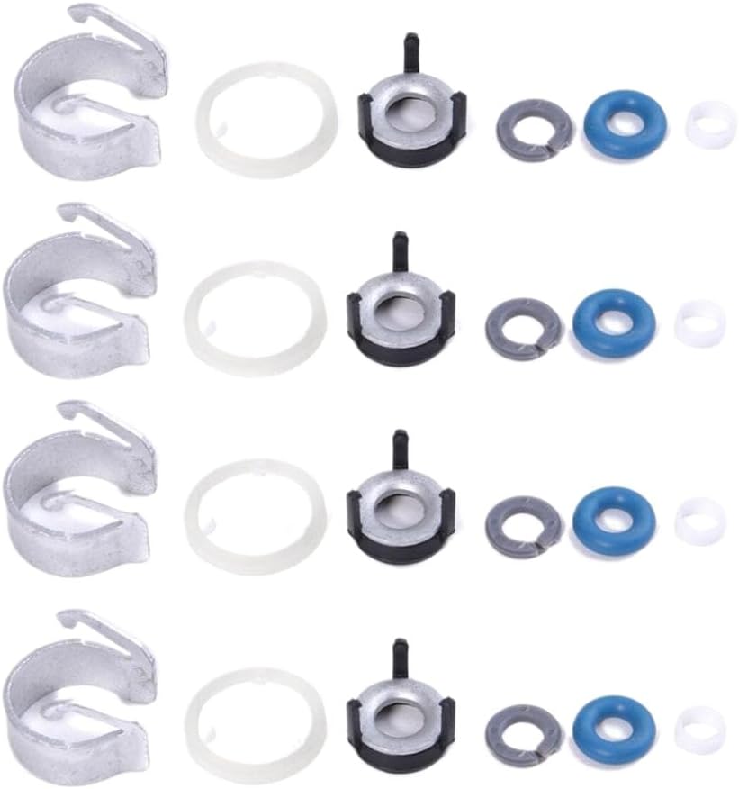 4-piece Fuel Injector Repair Kit Compatible With 1.8 2.0 Vehicles Fits Models Using 06H 998907 A Or 06J 998 907D Including A3 A4 A5 TT Q5 CC Car Accessories