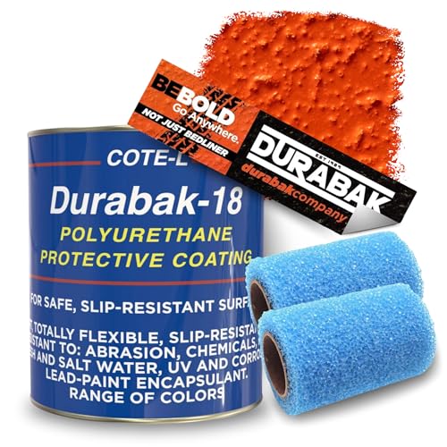 Durabak-18 Textured Truck Bed Liner Gallon Kit Orange
