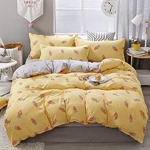 Carrot Duvet Cover Set for Kids Cover