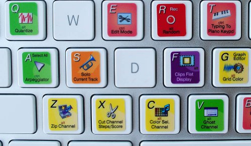 New FL Studio Keyboard Stickers Hight Quality Laminated MATT for Computer Laptop - Thumbnail 6