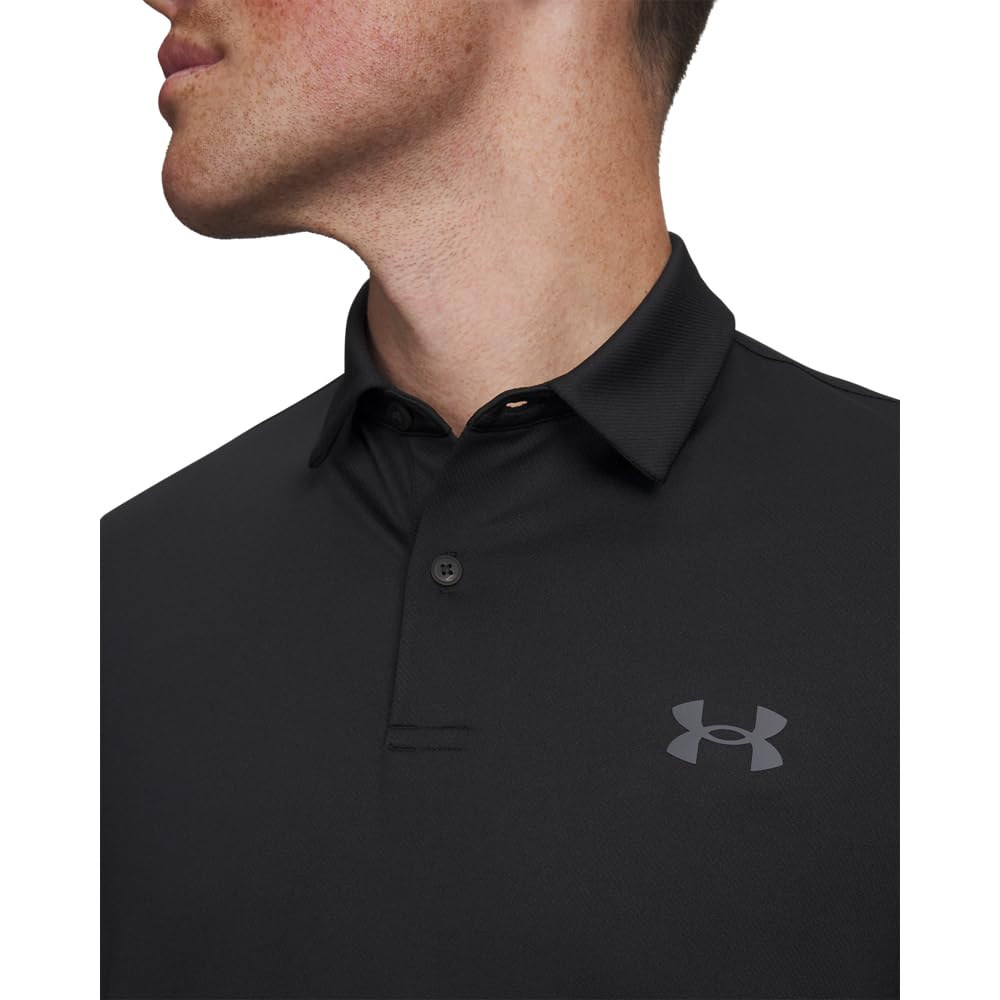 Under Armour Uomo Polo Matchplay, Black