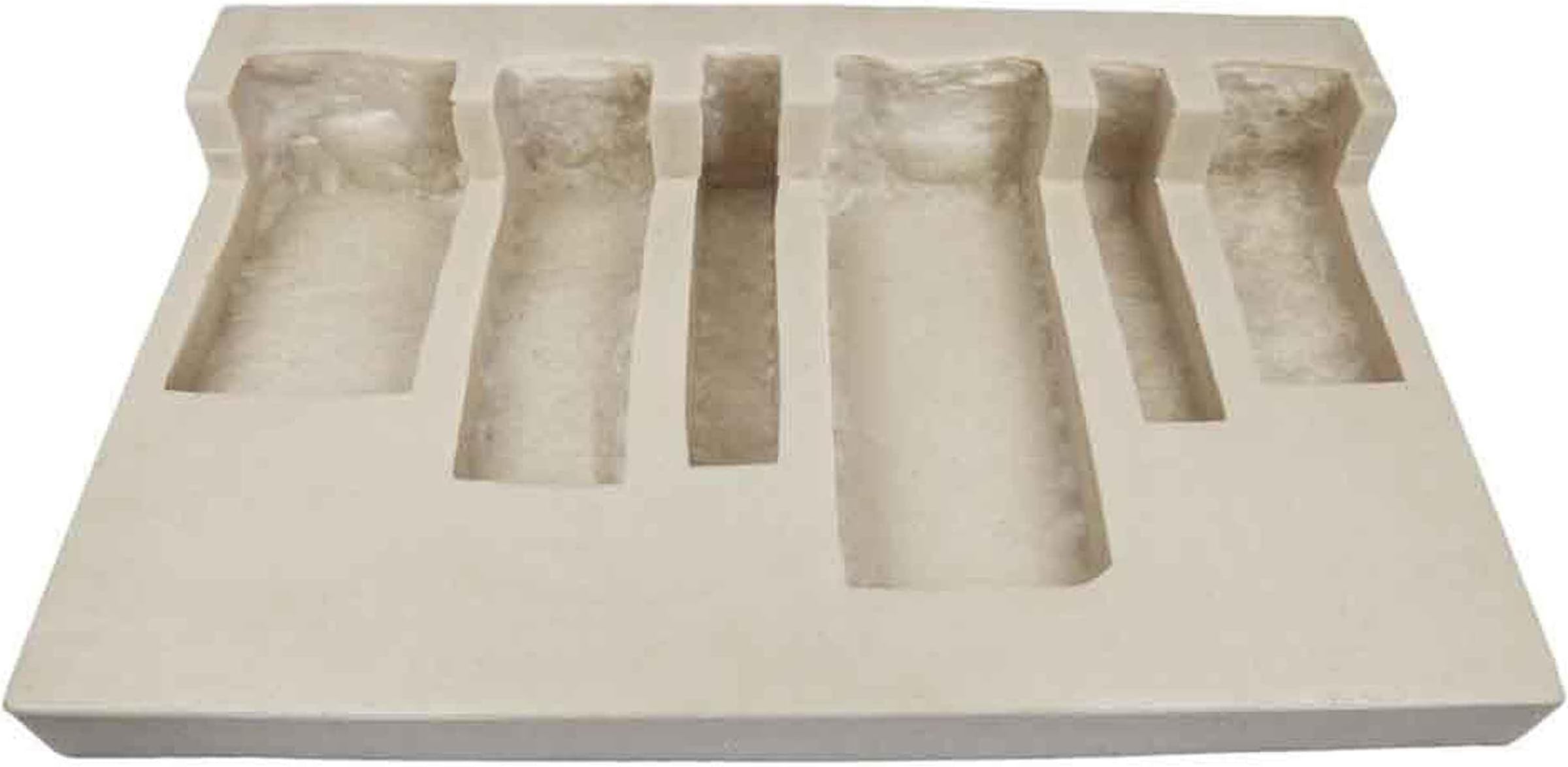 Rubber Molds for Concrete, EZ Stack 1-Step Corner Mold, Version 1