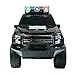 QFX Bluetooth 150 Pickup Truck Replica Speaker, 3-inch Speakers, Hands Free Link, Built-in Microphone, FM Radio and LED Party Lights, Black - BT-150-BLACK