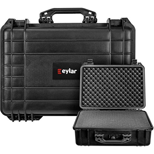 Maleta rígida para cámara Eylar 18.5 pulgadas impermeable negra
