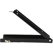 Can Crusher Bottle Crusher Plastic Bottle Crusher Heavy Duty Industrial Foot Operated Hand Tool Crushes Cans Plastic Bottles for Recycling Storage Made of Iron Coated Steel Black