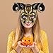 ABOOFAN Halloween Horn Mask Ox Horn Mask Photo Props Masquerade Mask Novelty Halloween Mask Halloween Party Prop Mask Ornament Carnival Party Mask Decorative Face Mask Cosplay Mask
