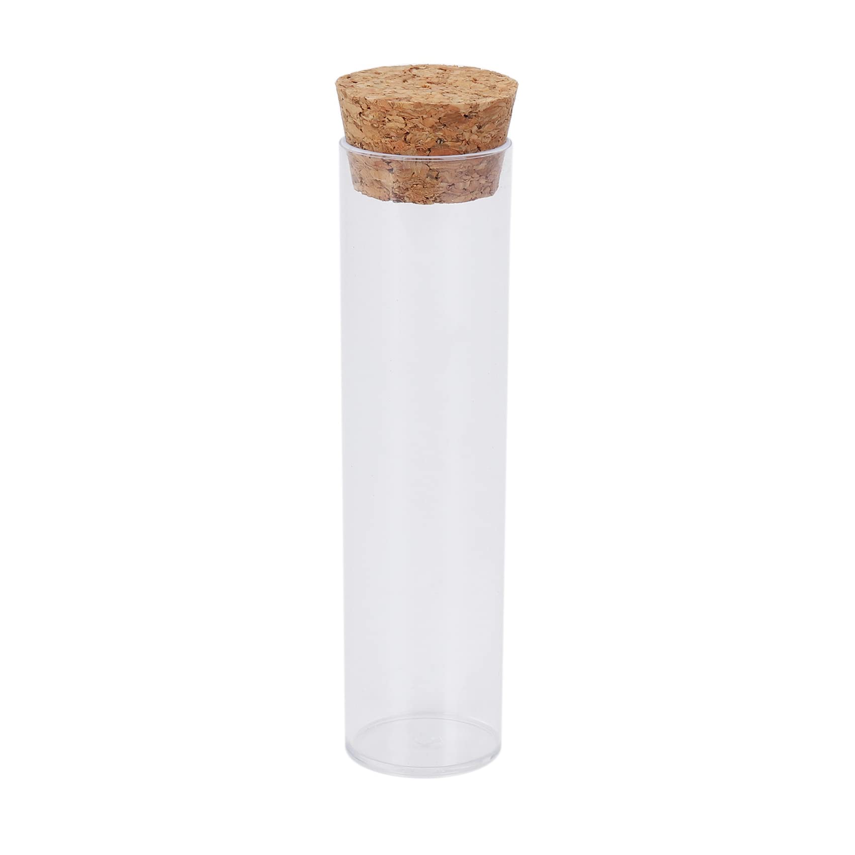 150 Stücke/Pack 25X95mm Tee Plastik Reagenz Glas mit Flachem Boden Drosophila Fläschchen Kultur RöHrchen mit Kork Stopfen