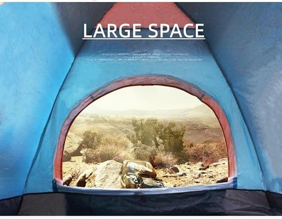 Pop Up Tent 2 Man, Waterproof Windproof Anti-UV Camping Tent, Instant Automatic Tent, Lightweight, for Beach, Outdoor, Traveling, Hiking, Camping, Fishing