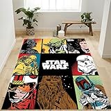 Star Wars Kids & Teen Room Rug - Area Rug, 23'x35' (60x90cm)