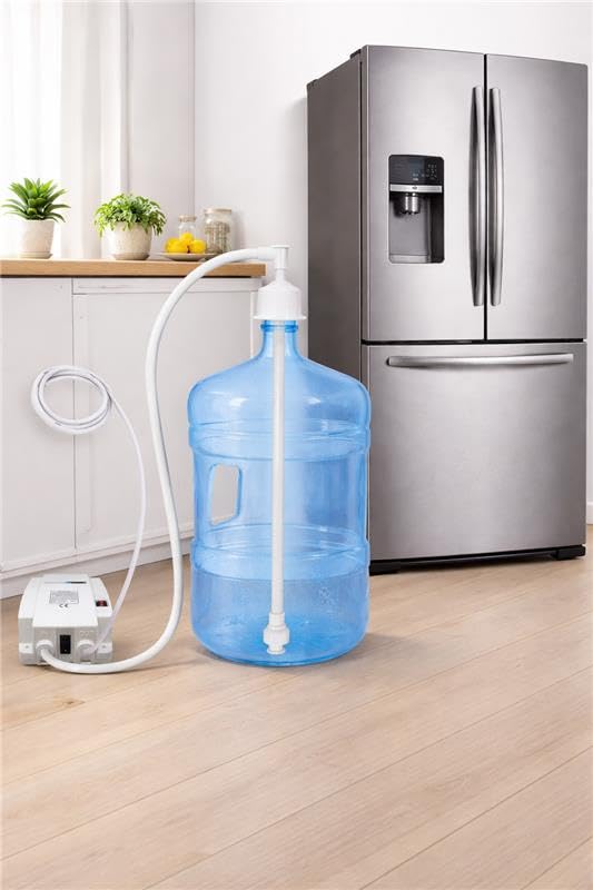 La Mejor Selección de Dispensador de Agua Aspix - los más vendidos. 41 GUTSTARK Dispensador Bomba Refrigerador Agua Automático Despachadora Hielo 3.8 litros 1 Galon Minuto 6 Niveles Intensidad Cocina 6 W Color Blanco