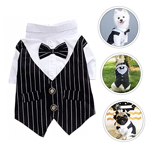 Parliky Roupa De Cachorro Traje De Casamento De Cachorro Terno De Festa De Casamento De Smoking De C