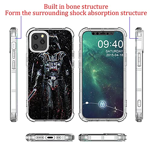 Goodsprout Compatible With Iphone 13 Pro Max Case,Clear With A Man With A Lightsaber Pattern Design Plastic Tpu Bumper Protective Case For Apple Iphone 13 Pro Max #TOP1