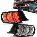 VLAND Klar Rücklicht 5 Modelle passend für Fo-rd Mustang GT 2015-2020 Rückleuchten,Paar VLAND Klar Rücklicht 5 Modelle passend für Fo-rd Mustang GT 2015-2020 Rückleuchten,Paar