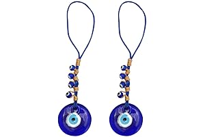 2pcs Blue Evil Eye Hanging Ornament - Protection against Evil Spirits