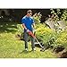 BLACK+DECKER 20V MAX Cordless String Trimmer, 12 Inch Steel Blade, Reduced Vibration, Battery and Charger Included (LST300)