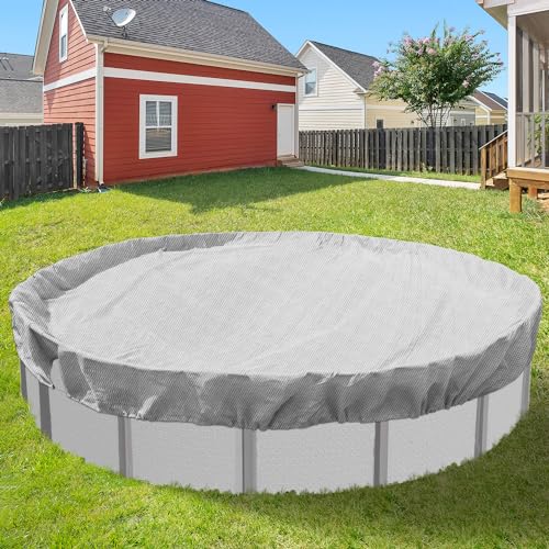 Cobertor de piscina 28 pies para invierno con clips miniatura 1