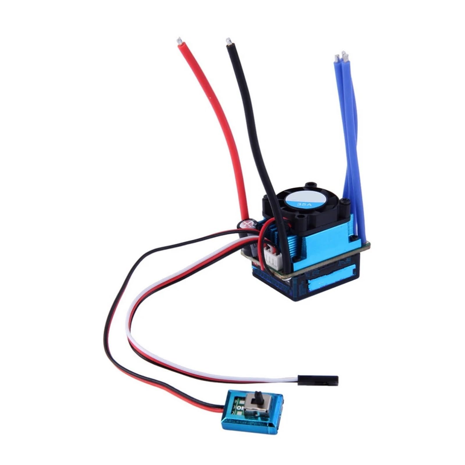 Per 1/8 1/10 1/12 35A 2S 3S Sensored BEC Brushless ESC Regolatore Velocità RC Auto Crawler Modello Camion Accessorio Monster Trucks ESC RC