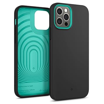 CASEOLOGY Spigen Nano Pop for iPhone 12 Pro/12 Case, iPhone 12 Pro/12 Back Cover - Prune Charcoal