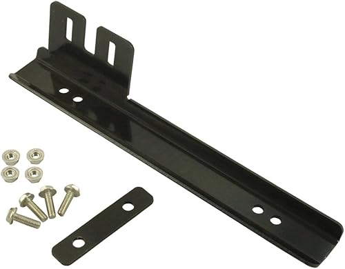 Miniatura 7 de JDMSPEED soporte de montaje delantero universal para placa con barra de soporte, Negro