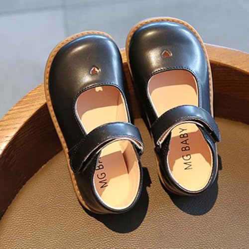 Toddler Kids Bow School Uniform Oxford-Little Girls Flower Dress Party Shoes4