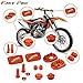 Kit de pièces de couvercle de réservoir de frein CNC de moto pour K.T.M. 250 SX-F/XC-F/XCF-W/EXC-F, 350 SX-F/XC-F/XCF-W, 450 SX-F/XC-F