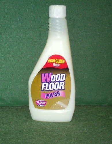 High gloss wood floor polish