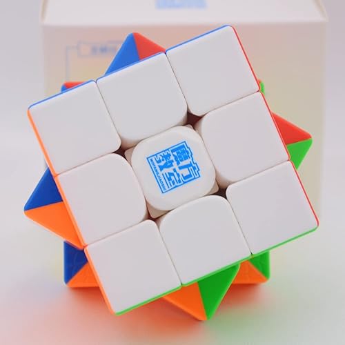 Miniatura 5 de Bukefuno MoYu Super RS3M 2022 - Cubo magnético de velocidad de 3 x 3 pulgadas cubo mágico Moyu RS3M Super 3 x 3 2022 sin calcomanías MFJS