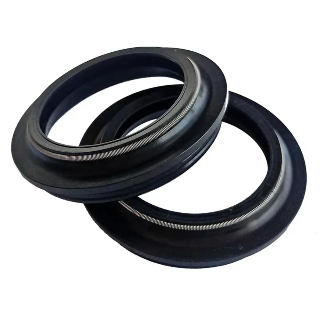 Retén Aceite para Harley-Davidson FLHRS/FLHT/FLSTC/FLSTF/FXST/FXSTC/FXSTD 1584, Cubierta Antipolvo del Sello de Aceite de la Horquilla Delantera de 41x54x11mm