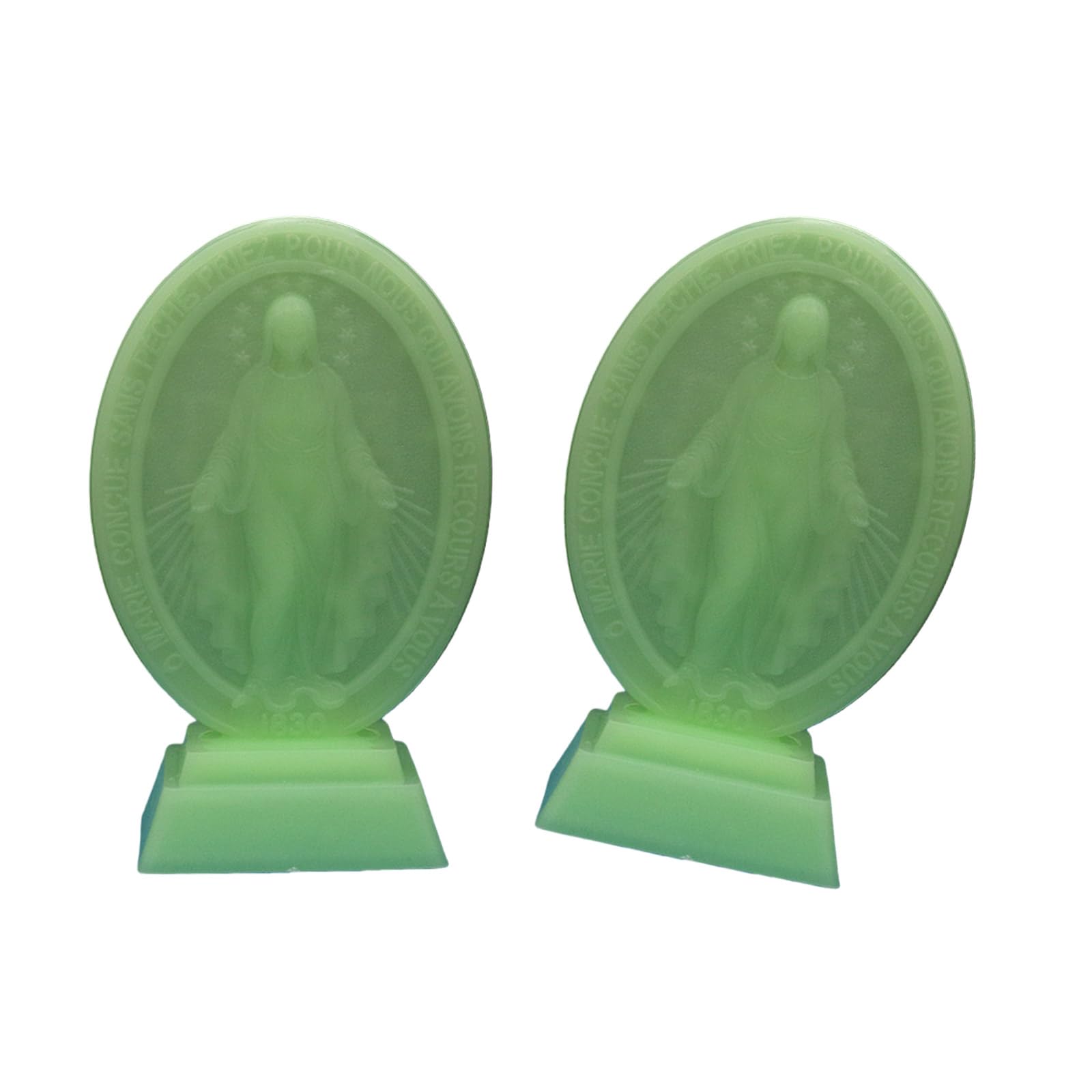 HDOYTXXM Light Virgin Marys Statue, Figurines Catholic Gift Religious Sculpture Outdoor Indoor Home Decors Statue