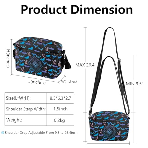 WSNANG Onyx Storm Crossbody Bag Violet and Xaden Fans Shoulder Bag Empyrean Book Series Inspired Gift3