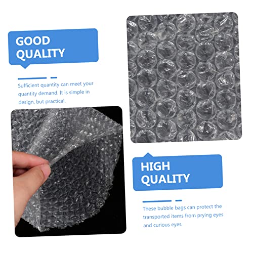 Operitacx 50 Pçs Engrossado Bolsas De Engrossamento Doméstico Bolsa De Transporte De Bolhas Prática