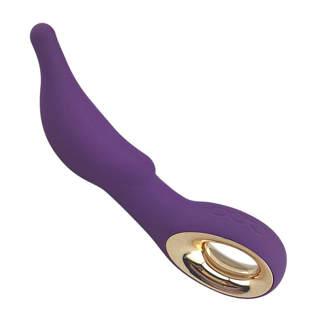 Vibratore in silicone 8 modalità di vibrazione Stimolatore dell'orgasmo clitorideo G-spot Donne e coppie giocattoli del sesso,purple