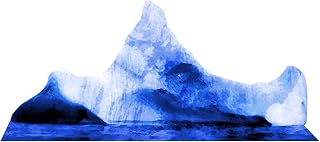 H27036 Titanic Iceberg 1912 Recolored Cardboard Cutout Standup Standee