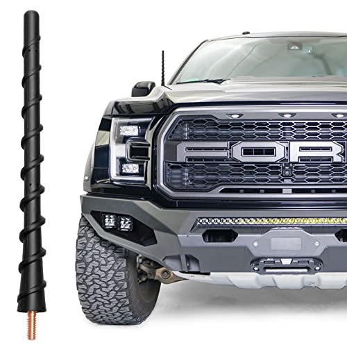 VOFONO Short Antenna Compatible with Ford F-150 2009-2025,2017-2025 Ford F250 F350 Bronco Pickup Truck 8 Inch Antenna Replacement, F150 Accessories