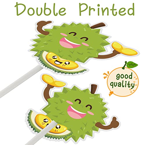 36Pcs Fruit Party Cupcake Toppers Watermelon Lemon Strawberry Cake Decorations Tropical Summer Cupcake Toppers For Tutti Frutti Fruit Theme Birthday Party Supplies #TOP4