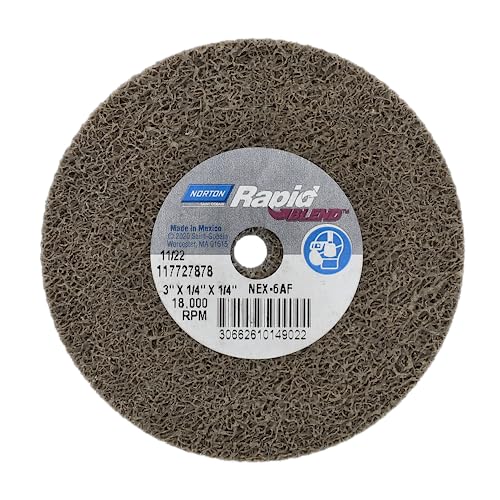 Norton 66261014902 Arbor Hole Unified Wheel,1/4