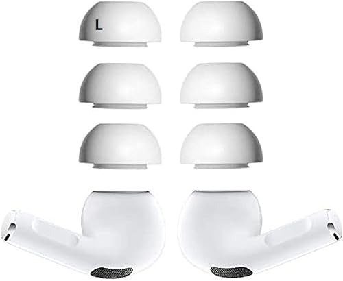 Vista 11 de Almohadillas de repuesto para AirPods Pro, JNSA Air Pods Pro Covers Air Pods Pro, almohadillas de silicona para los oídos, 3 pares, tamaño mediano