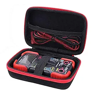 Aenllosi Hard Case for Fits INNOVA 3320/3340 Auto-Ranging Digital Multimeter (red)