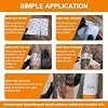PEPAX SUFU Tattoo Aftercare Bandage - 6x 10 Yard Second Skin Tattoo Cover Up Patch Waterproof Tattoo Bandage Breathable Tattoo Cover Up Tape Transparent Tattoo Wrap for Healing Tattoo Protection Film